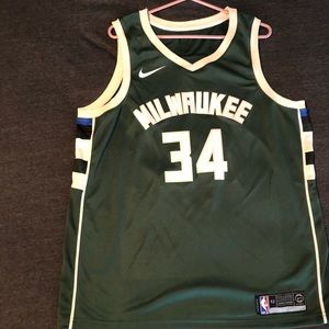 Nike Bucks Giannis Jersey